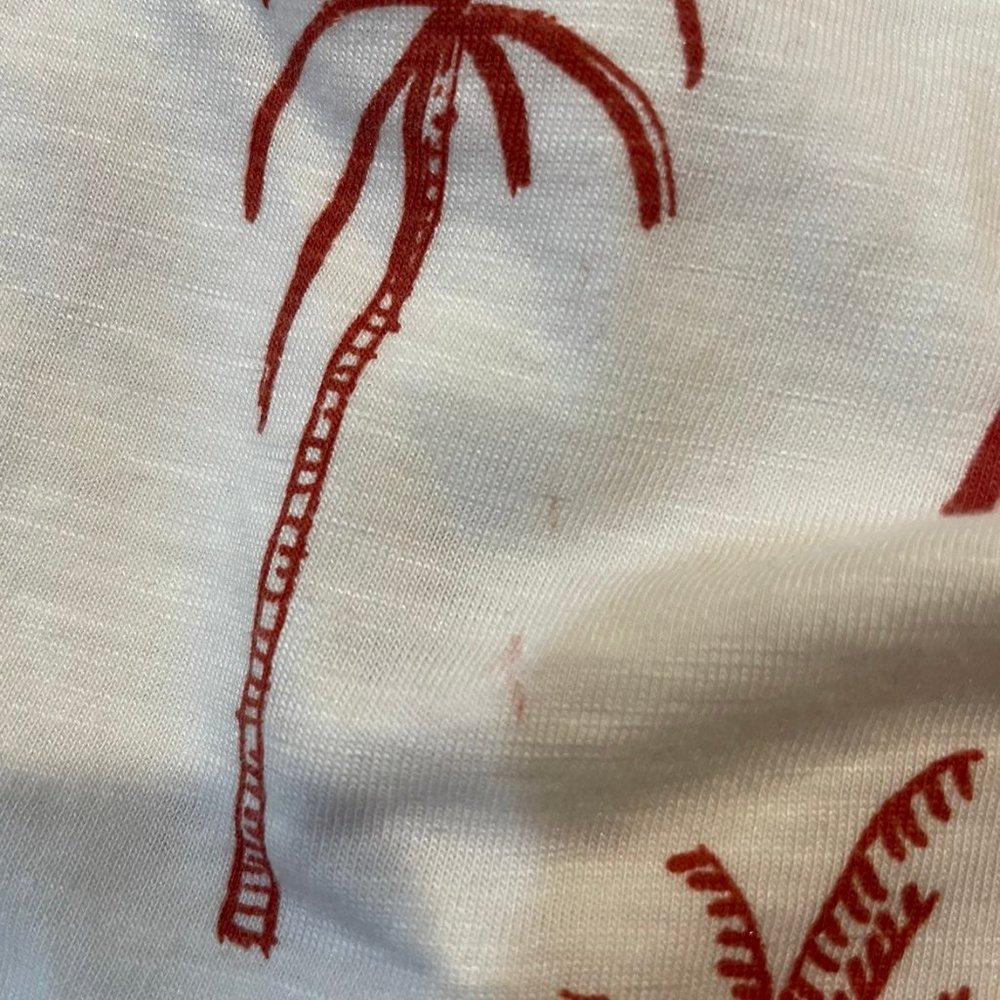 MARINE LAYER SWING CREW TEE WHITE PALM - Picture 8 of 11